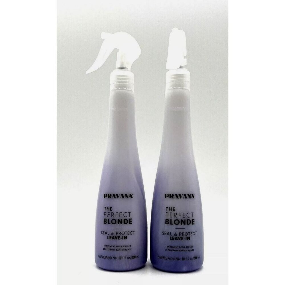 Pravana The Perfect Blonde Seal & Protect Leave-In Treatment 10 oz (pack of 2)